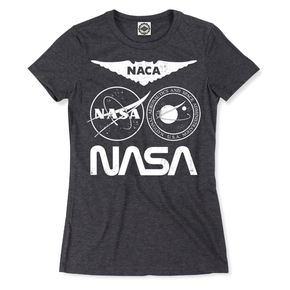 NASA Multi Logo Women's Tee