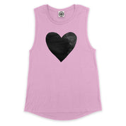 Vintage Heart Women's Muscle Tee