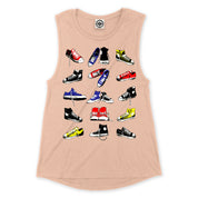 Classic HP Multi Sneakers Women's Muscle Tee