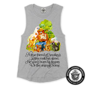 Smokey Bear "A True Friend Of Smokey" Women's Muscle Tee