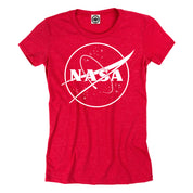 NASA 1 Color Logo Women's Tee