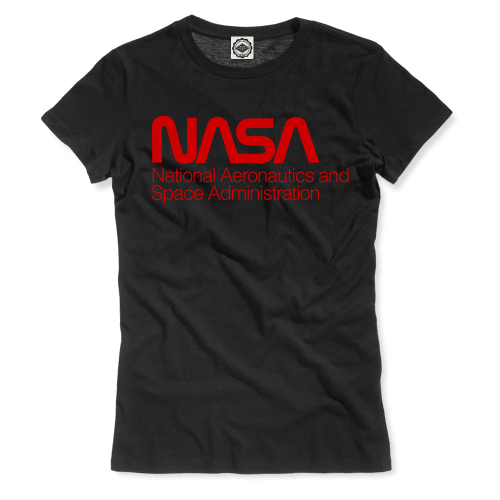 NASA (National Aeronautics And Space Administration) Logo Women's Tee