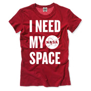 NASA I Need My Space Women's Tee