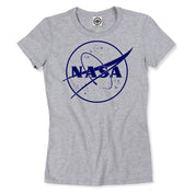NASA 1 Color Logo Women's Tee