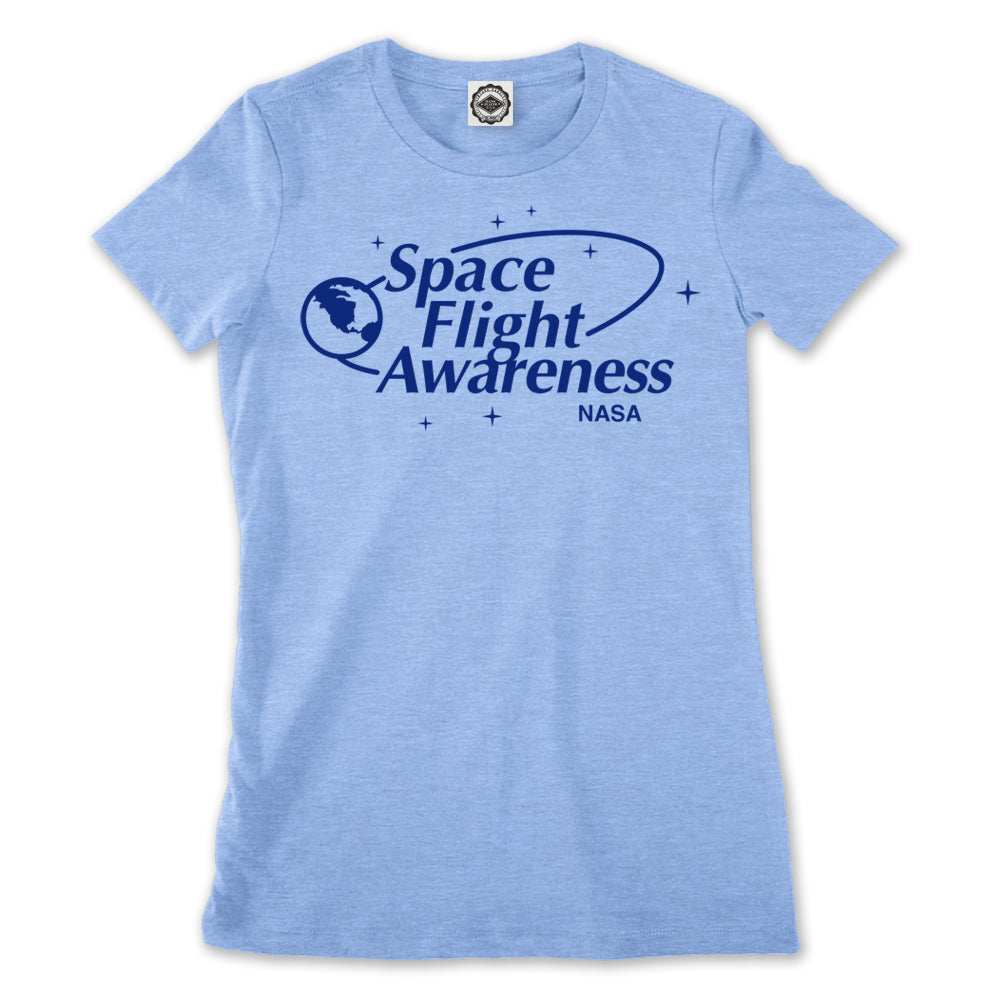 NASA Space Flight Awareness Logo Women's Tee