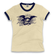 American Eagle (E Pluribus Unum) Women's Ringer Tee