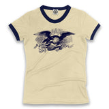 American Eagle (E Pluribus Unum) Women's Ringer Tee