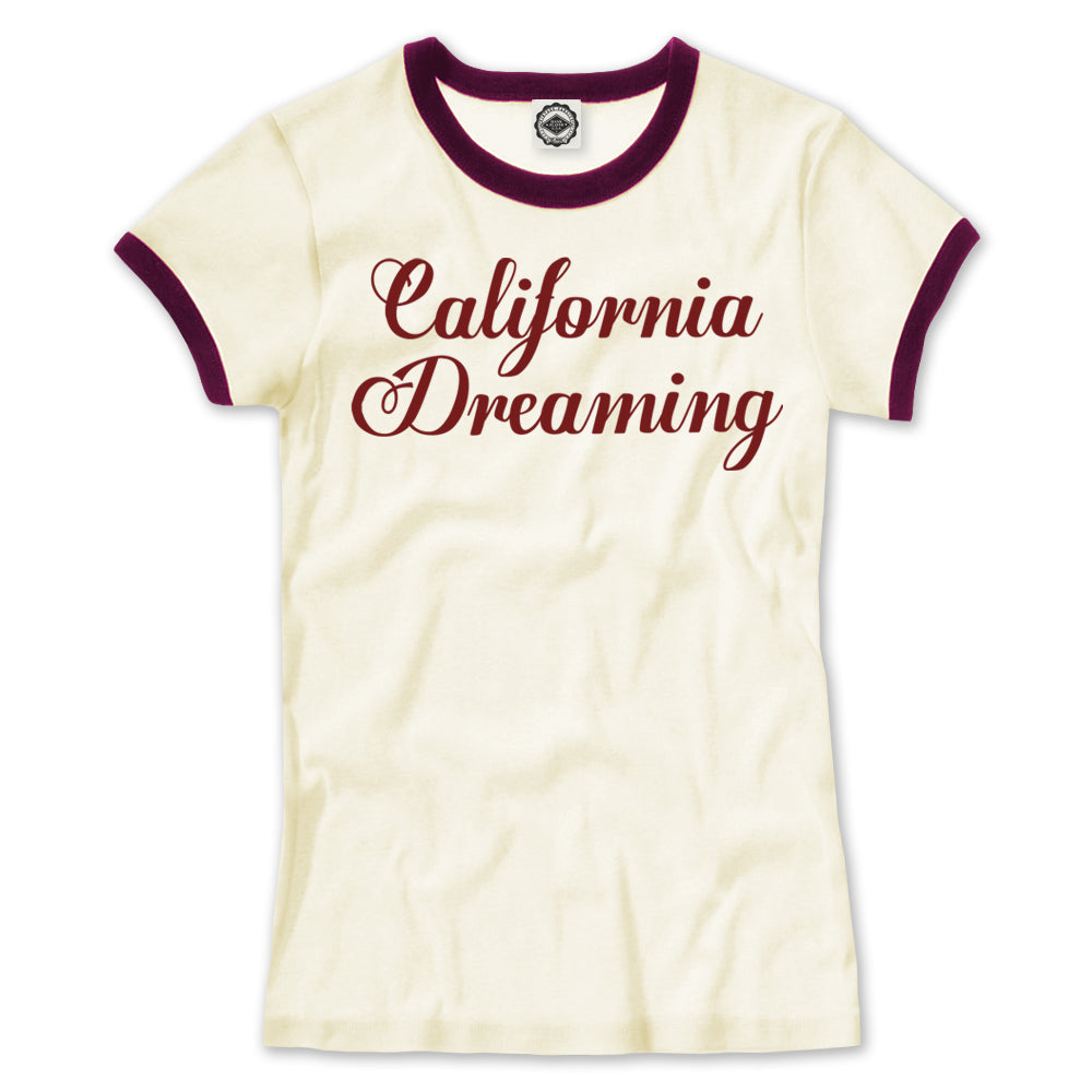 California Dreaming Women's Ringer Tee