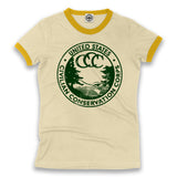 CCC (Civilian Conservation Corps) Women's Ringer Tee