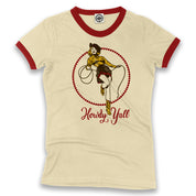 Howdy Y'All Women's Ringer Tee