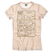 Rocky Mountain National Park Vintage Map Women's Tee