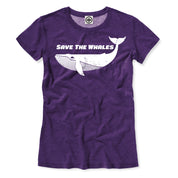 Save The Whales Women's Tee