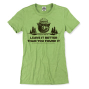 Smokey Bear's Campsite Rule Women's Tee