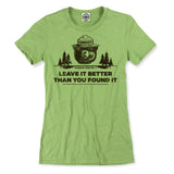 Smokey Bear's Campsite Rule Women's Tee