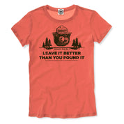 Smokey Bear's Campsite Rule Women's Tee