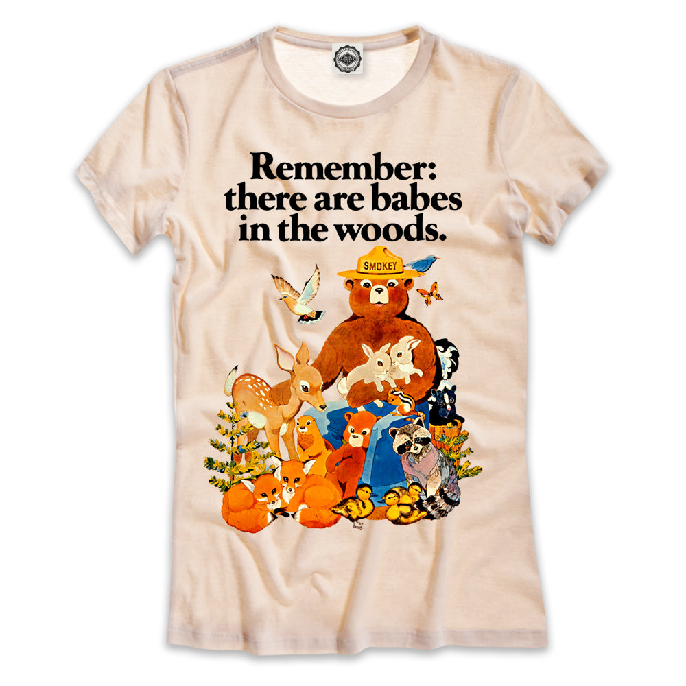 Smokey Bear Vintage "Babes In The Woods" Women's Tee