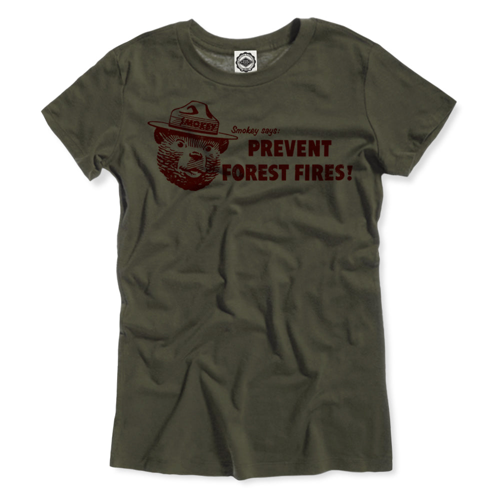 Smokey Bear "Smokey Says" Women's Tee