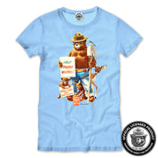 Smokey Bear "Friends Don't Play With Matches" Women's Tee