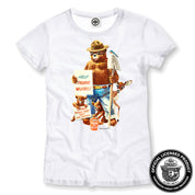 Smokey Bear "Friends Don't Play With Matches" Women's Tee