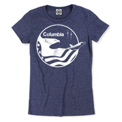 NASA Space Shuttle Columbia Insignia Logo Women's Tee