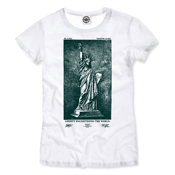 Statue Of Liberty Patent Women's Tee – Hank Player