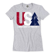 USA Department Of Forestry Women's Tee