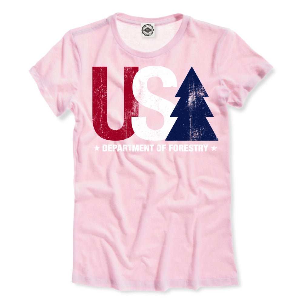 USA Department Of Forestry Women's Tee