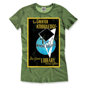 WPA Use Your Library More Often Women's Tee