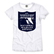 National Wildlife Refuge Logo Women's Tee