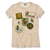 Woodsy Owl Patches Women's Tee