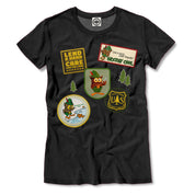 Woodsy Owl Patches Women's Tee