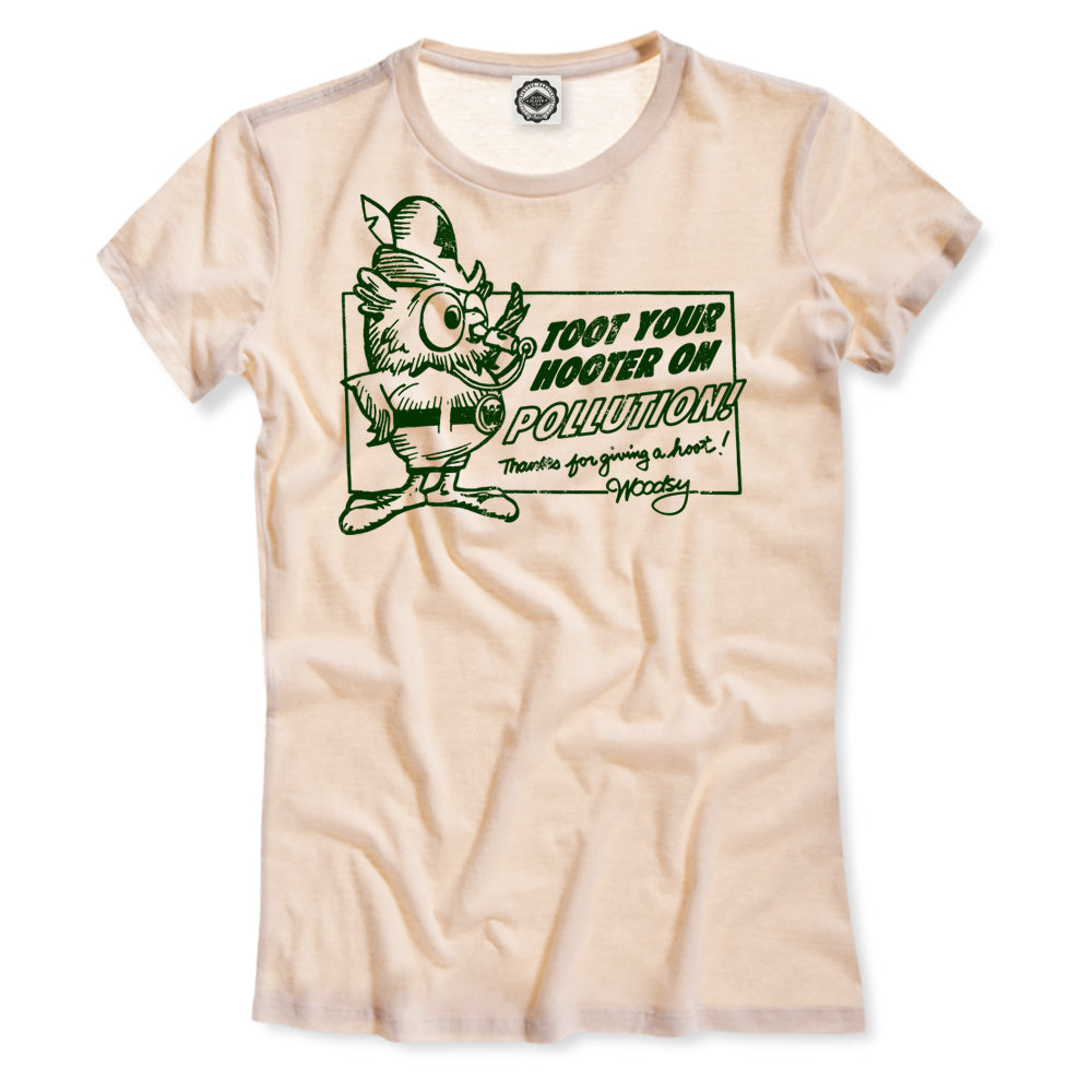 Woodsy Owl "Toot Your Hooter" Women's Tee