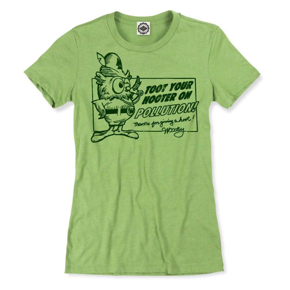 Woodsy Owl "Toot Your Hooter" Women's Tee