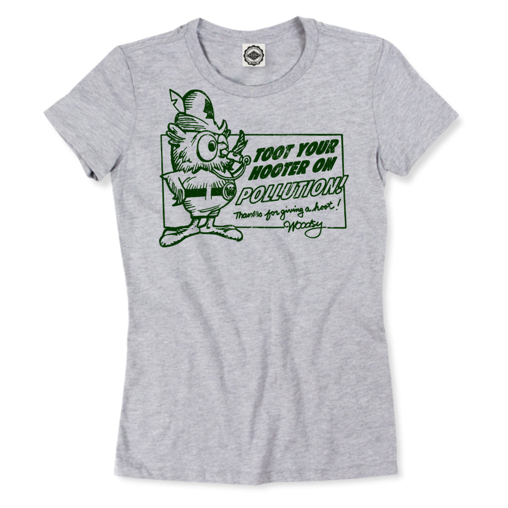 Woodsy Owl "Toot Your Hooter" Women's Tee